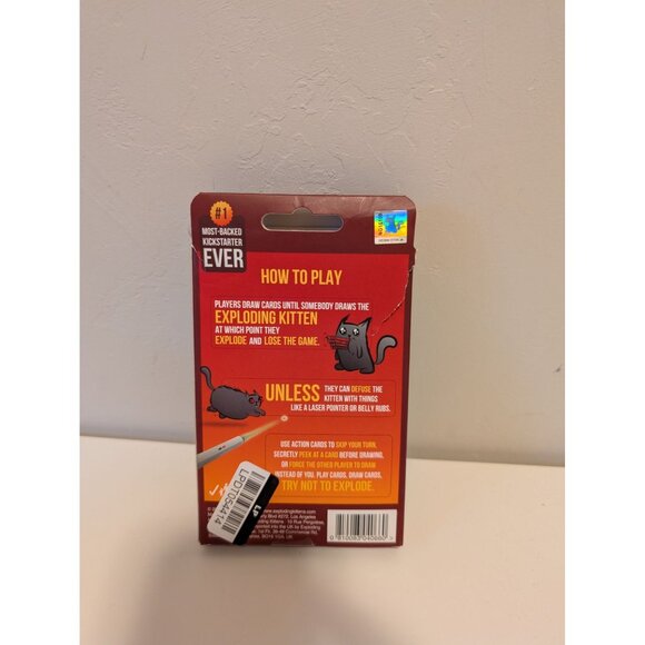 Exploding Kittens 2 Player Edition Card Game - Picture 3 of 3